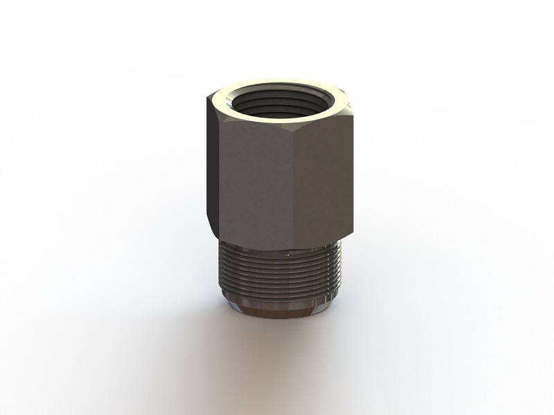 JIC 37° Male to BSPT Female