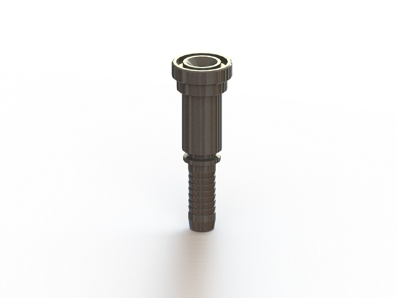 Komatsu Flange to Barb