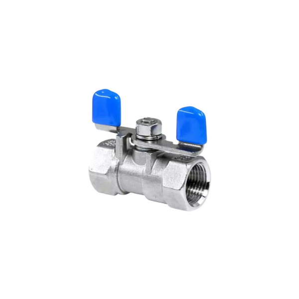 1-PC Female Ball Valve (Butterfly Handle)